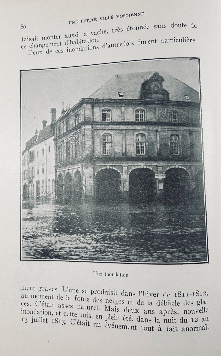 Sadoul - A Small Town In The Vosges; Raon-l'étape From Its Origins To 1918. 1934, Bound.-photo-7