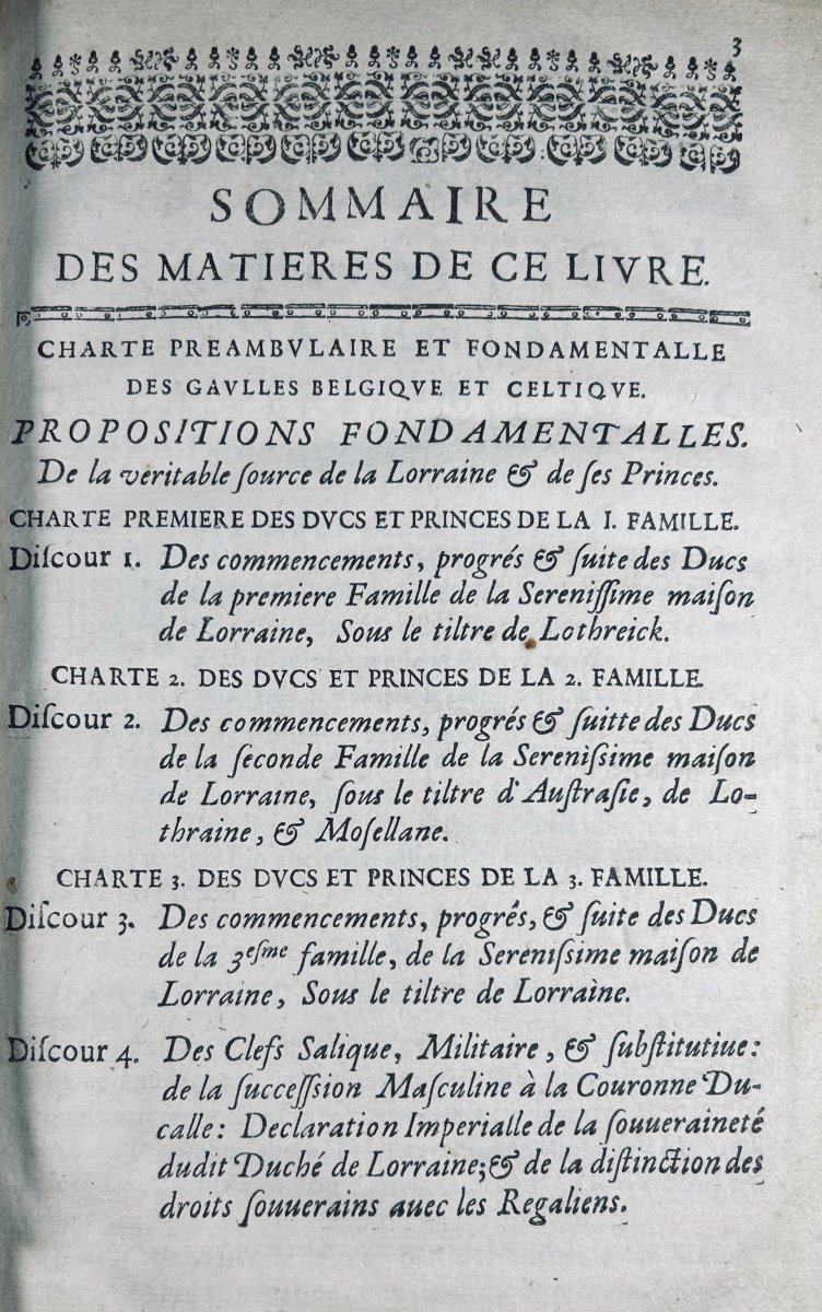 SALEUR - La clef ducalle de la sérénissime, très auguste et souveraine maison de Lorraine. 1663-photo-1