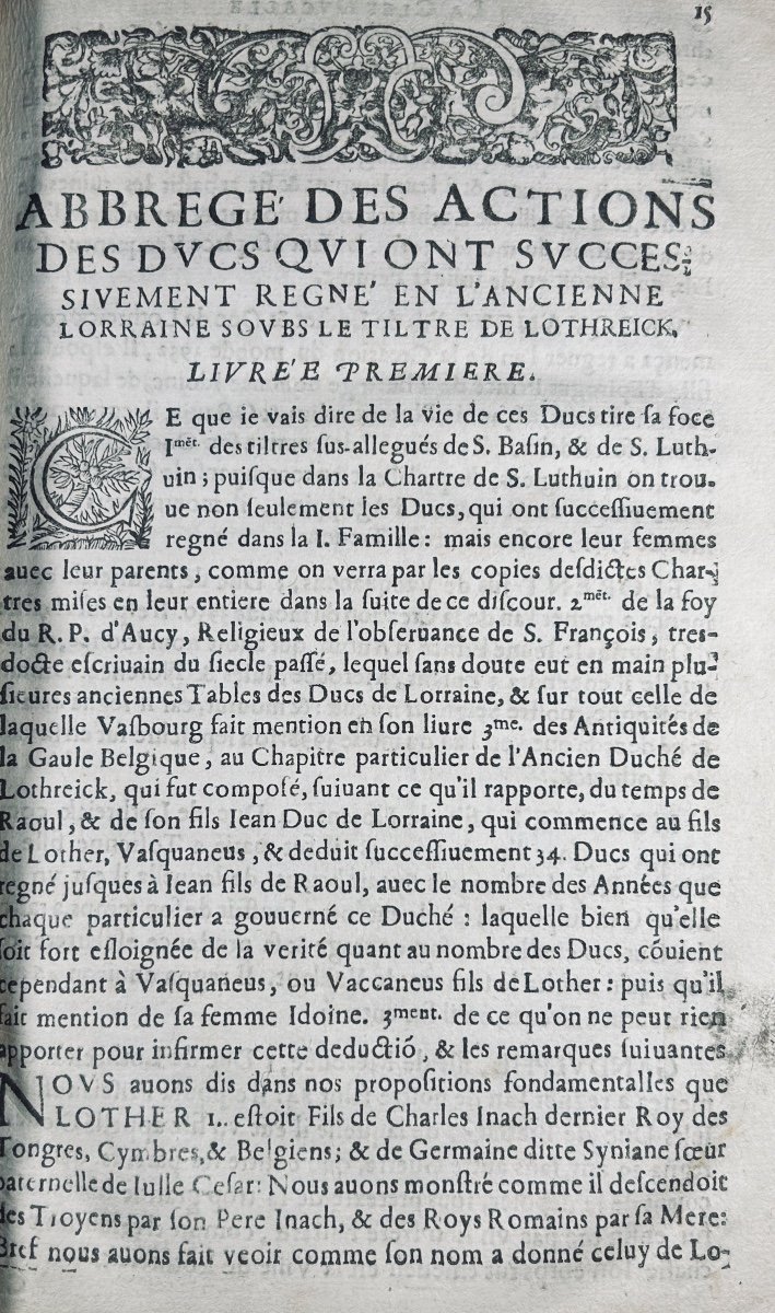 SALEUR - La clef ducalle de la sérénissime, très auguste et souveraine maison de Lorraine. 1663-photo-3