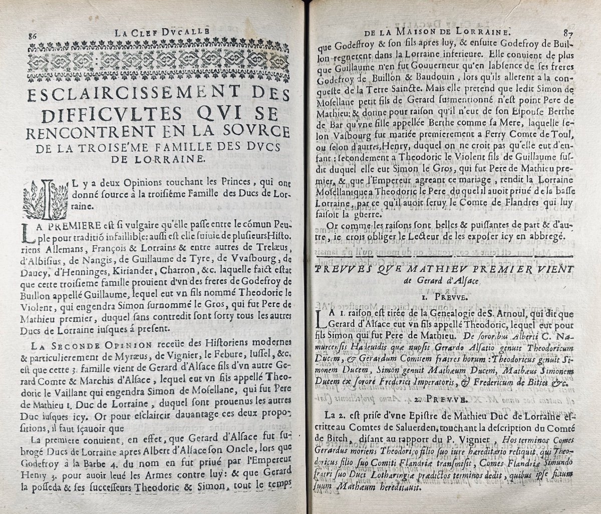 SALEUR - La clef ducalle de la sérénissime, très auguste et souveraine maison de Lorraine. 1663-photo-8