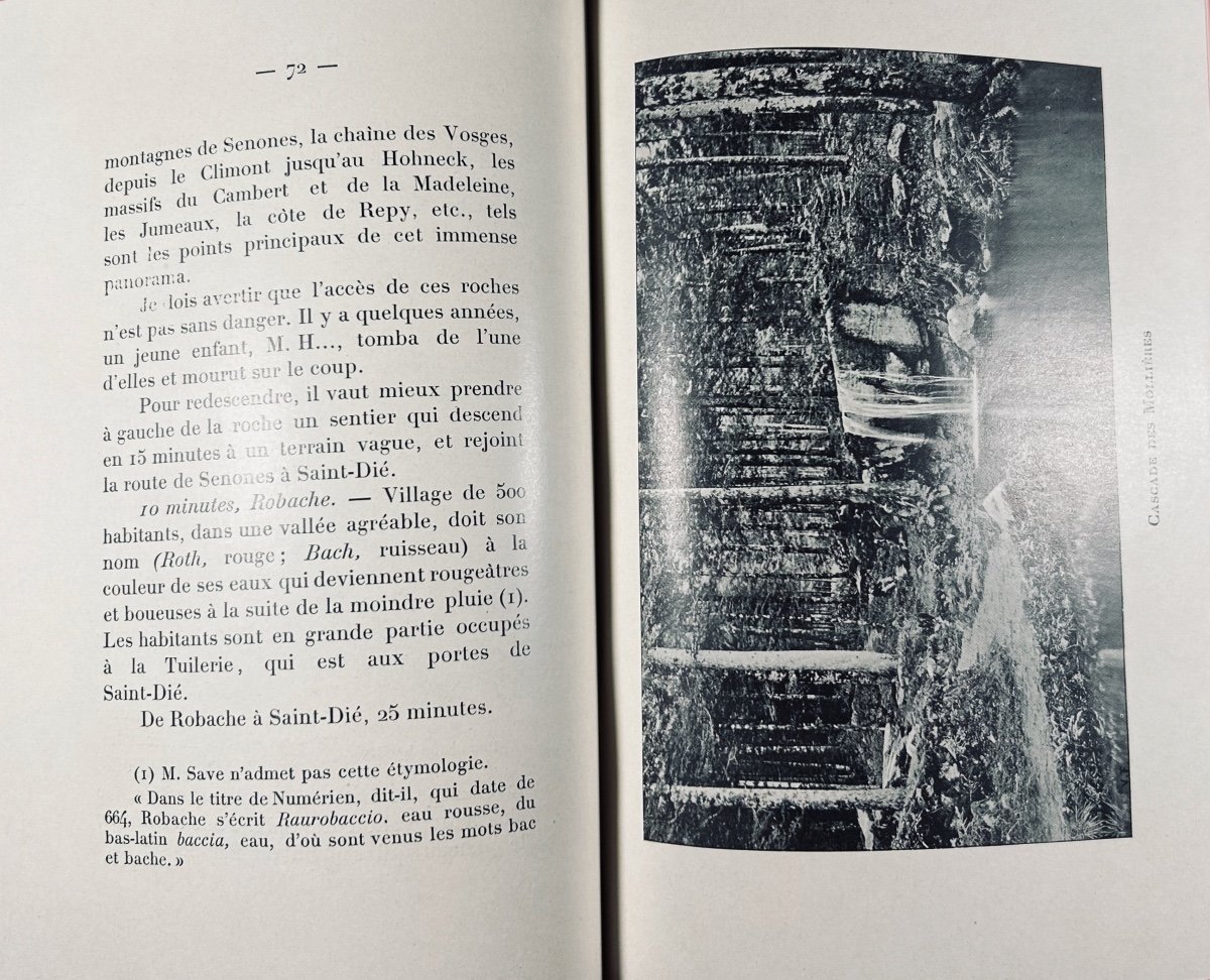 STEGMULLER - Saint-Dié et ses environs. Guide du touriste dans les Vosges et l'Alsace. 1896.-photo-3