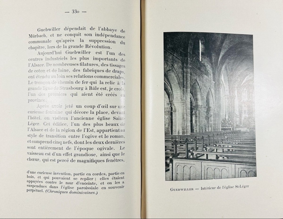 STEGMULLER - Saint-Dié et ses environs. Guide du touriste dans les Vosges et l'Alsace. 1896.-photo-5