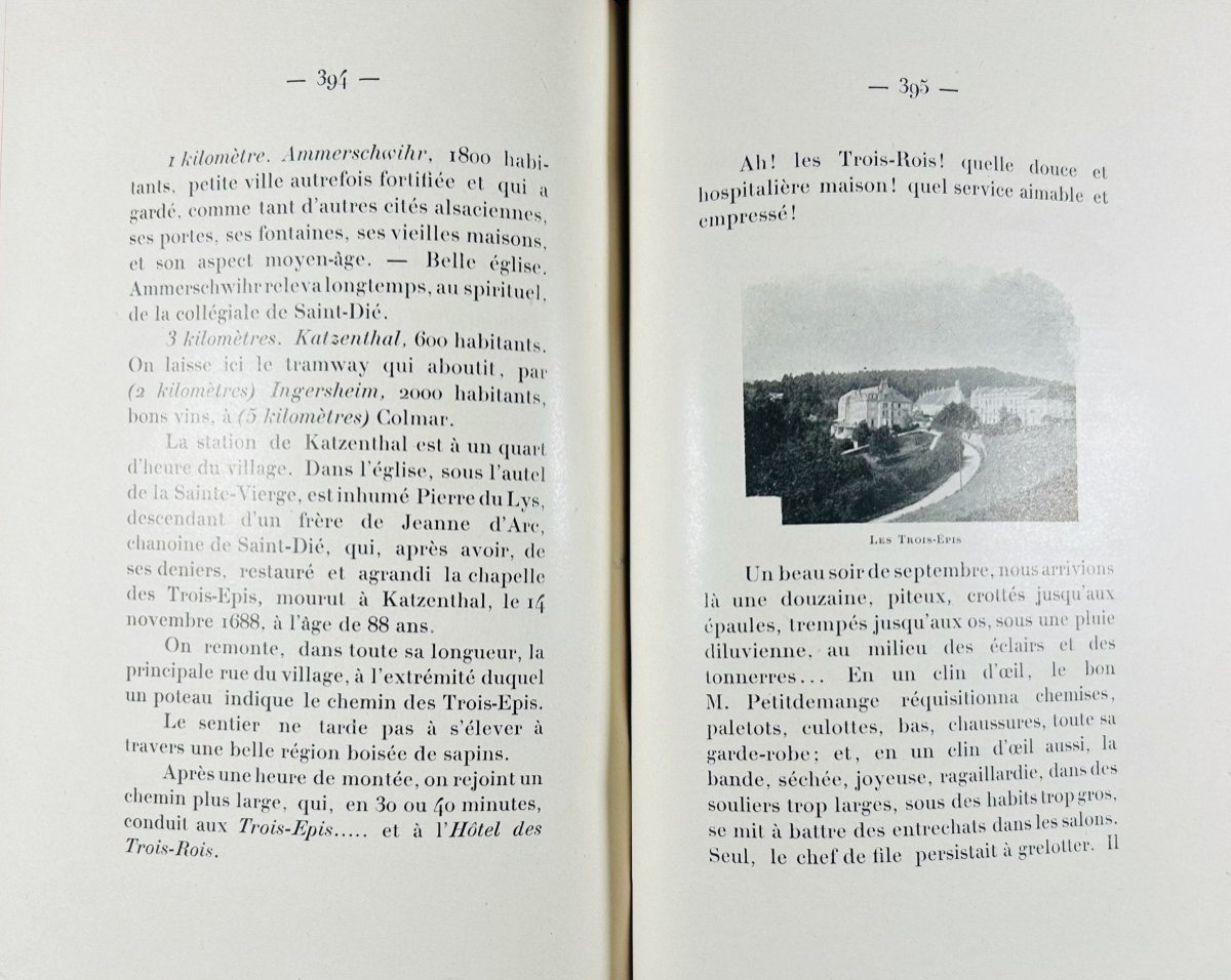 STEGMULLER - Saint-Dié et ses environs. Guide du touriste dans les Vosges et l'Alsace. 1896.-photo-7