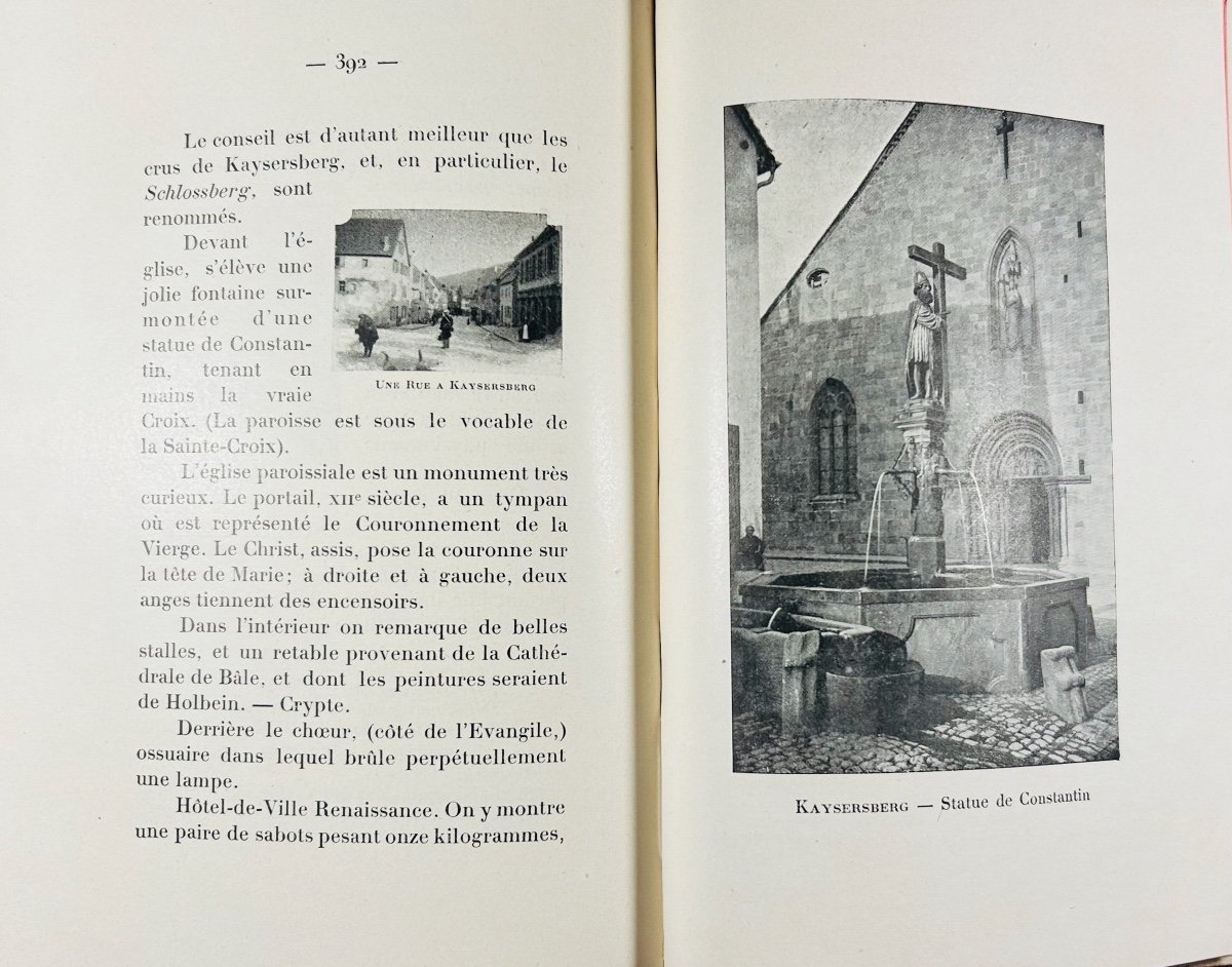 STEGMULLER - Saint-Dié et ses environs. Guide du touriste dans les Vosges et l'Alsace. 1896.-photo-8