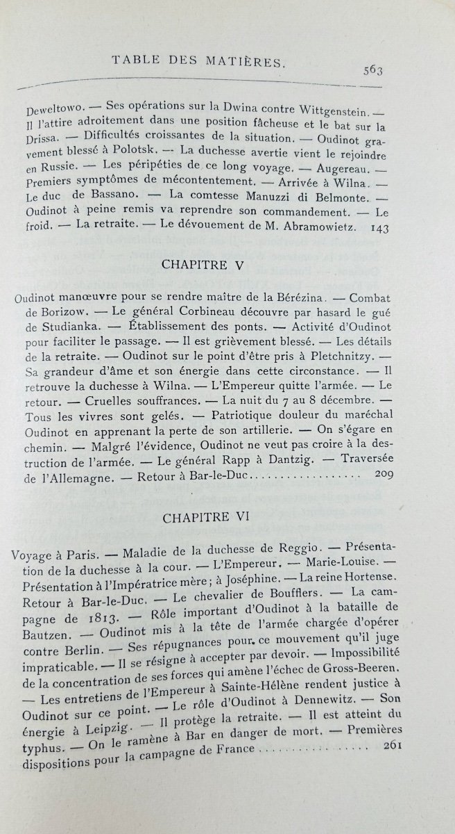 STIEGLER (Gaston) - Le Maréchal Oudinot duc de Reggio. Plon, 1894, reliure de l'époque.-photo-1