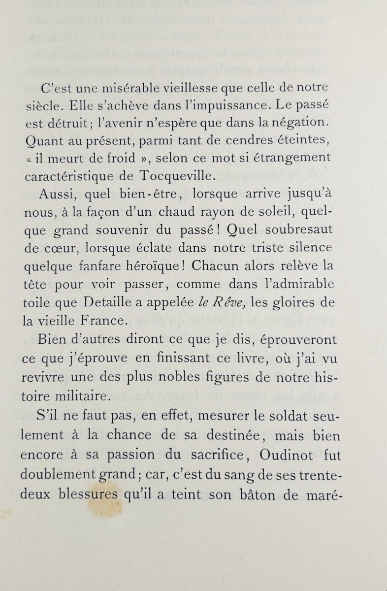 STIEGLER (Gaston) - Le Maréchal Oudinot duc de Reggio. Plon, 1894, reliure de l'époque.-photo-8