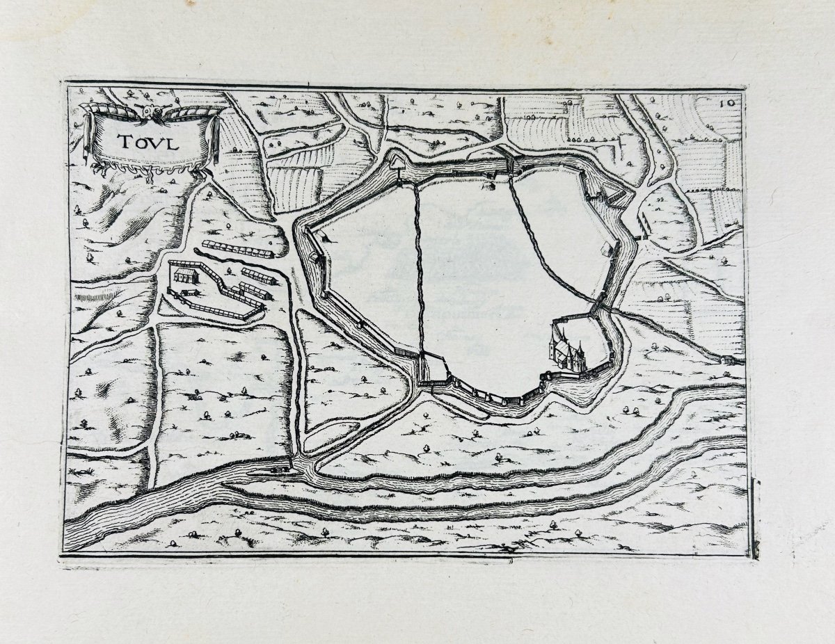 Tassin - Plans And Profiles Of The Main Cities Of The Duchy Of Lorraine. 1638, 27 Plates.-photo-4