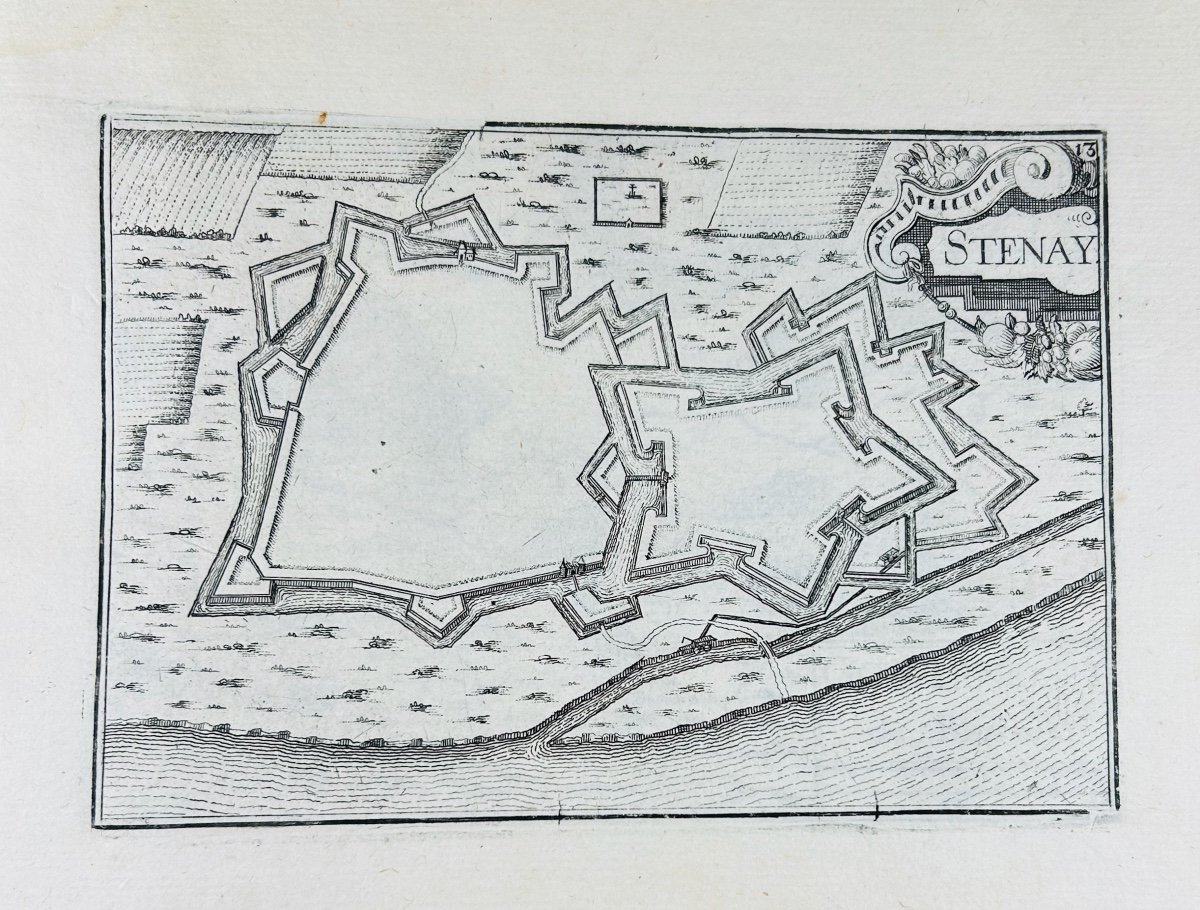 Tassin - Plans And Profiles Of The Main Cities Of The Duchy Of Lorraine. 1638, 27 Plates.-photo-5