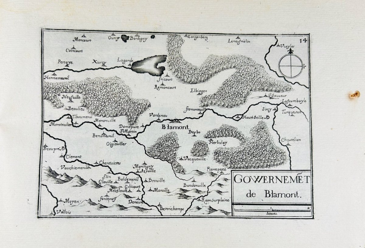 Tassin - Plans And Profiles Of The Main Cities Of The Duchy Of Lorraine. 1638, 27 Plates.-photo-6