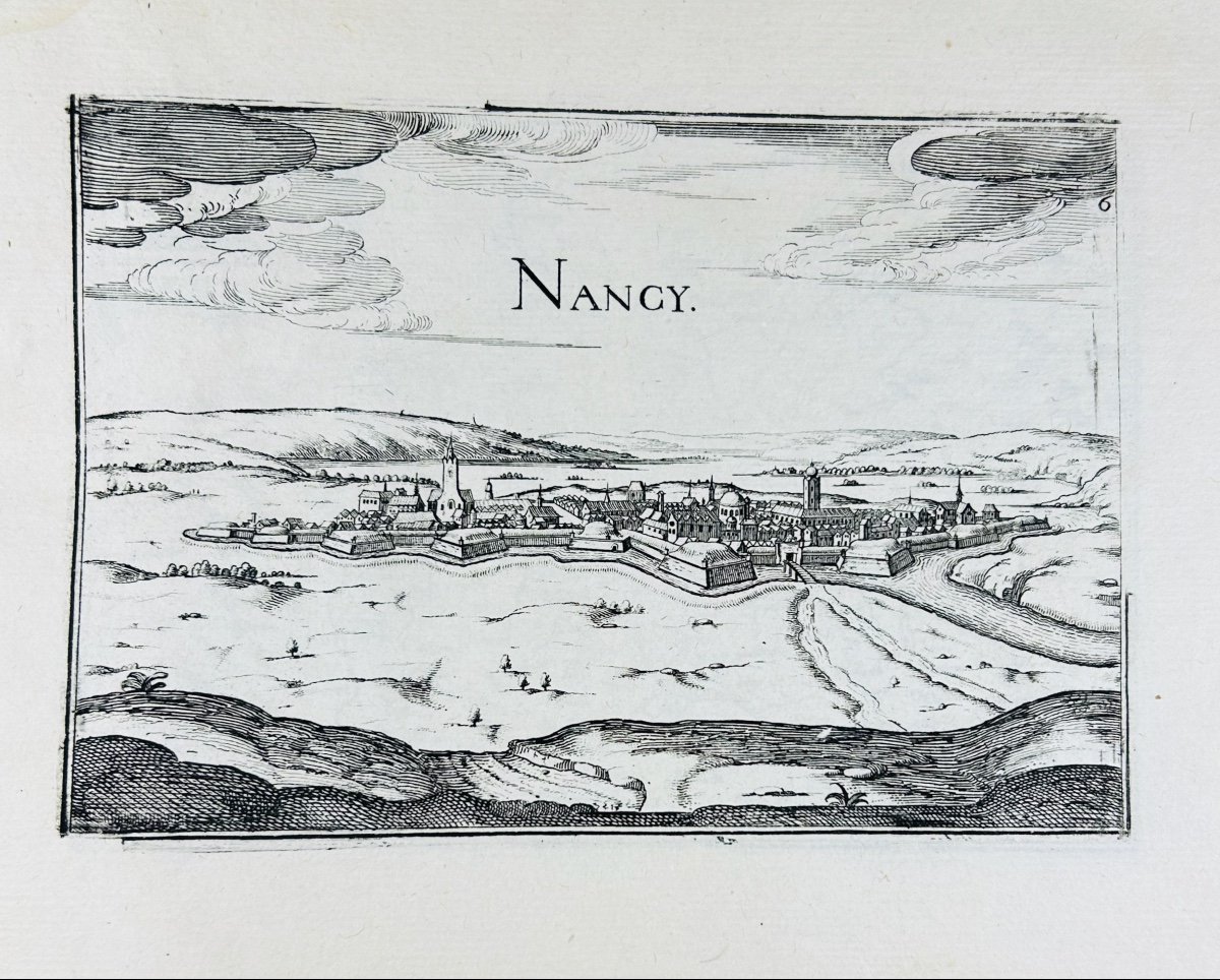 Tassin - Plans And Profiles Of The Main Cities Of The Duchy Of Lorraine. 1638, 27 Plates.