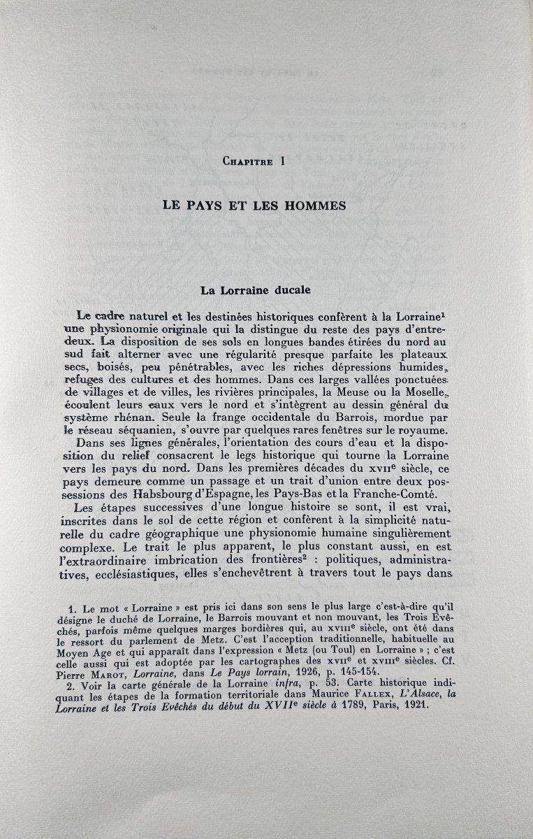 TAVENEAUX (René) - Le jansénisme en Lorraine 1640-1789. Vrin, 1960. Broché, Envoi de l'auteur.-photo-2