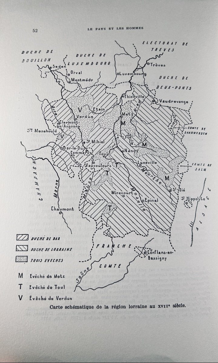 TAVENEAUX (René) - Le jansénisme en Lorraine 1640-1789. Vrin, 1960. Broché, Envoi de l'auteur.-photo-3