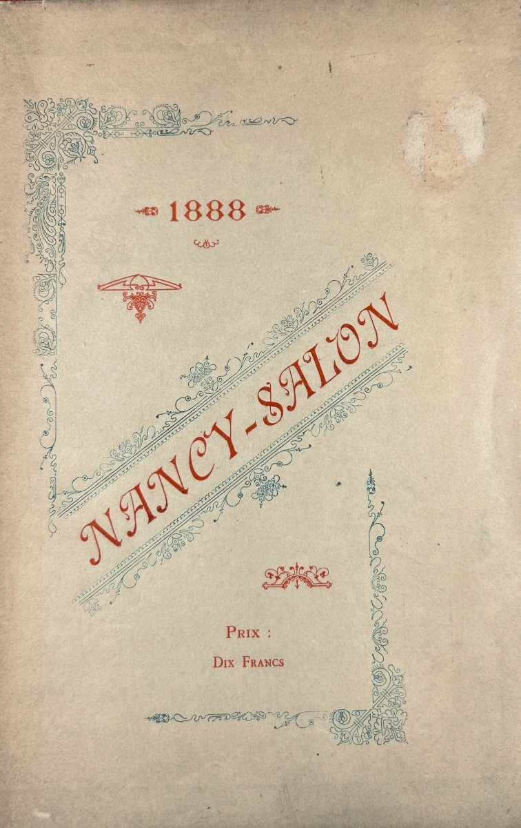 Teichmann (henri) - Nancy-salon 1888. Printed By G. Crépin-leblond, 1888, Paperback.