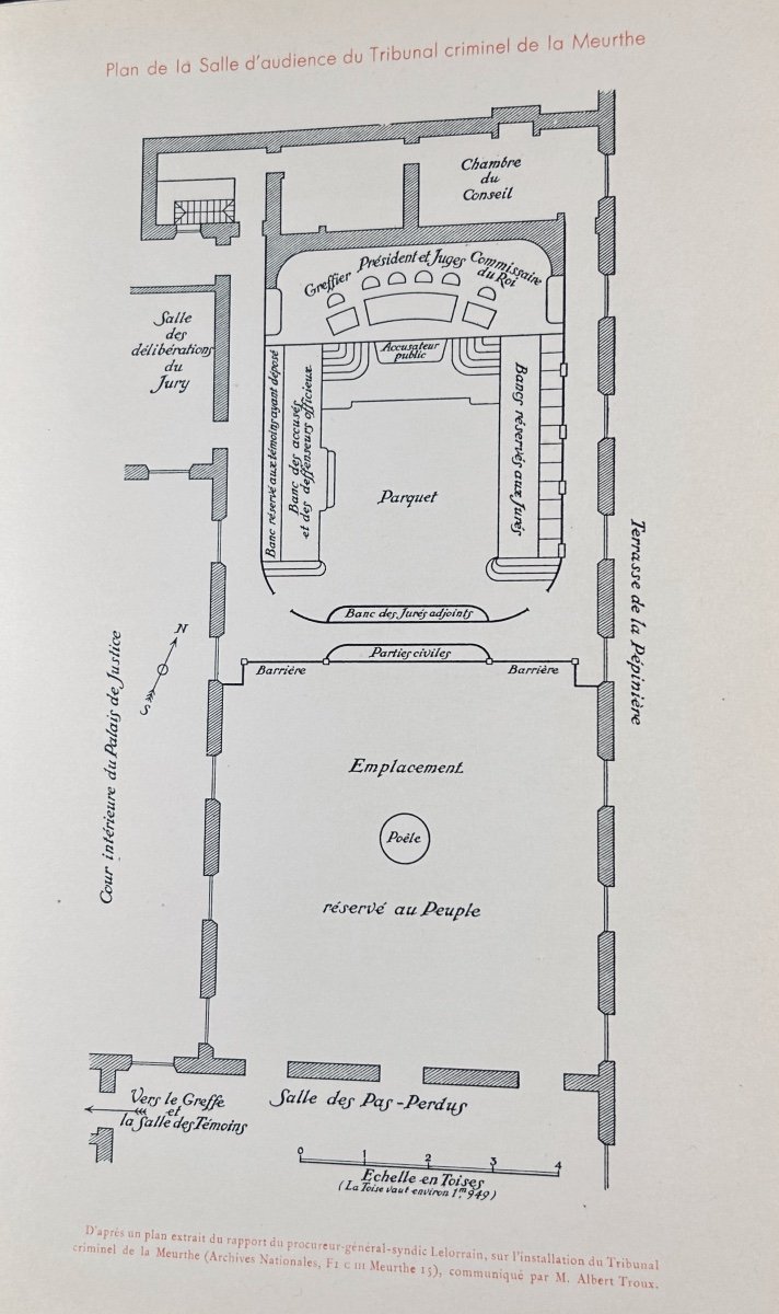 Thomas (hubert) - The Criminal Court Of Meurthe During The Revolution (1792-1799). 1937.-photo-2