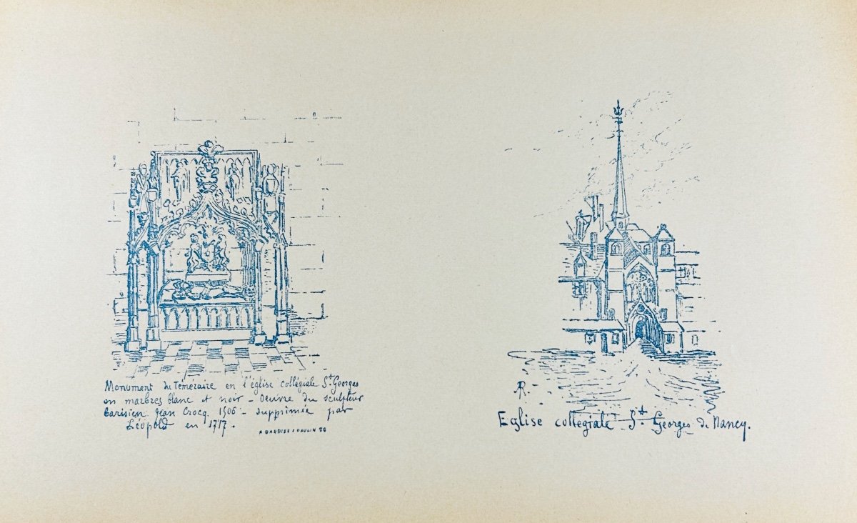 Thomas (stanislas) - Retrospective Studies. Nancy. Before And After 1830. Crépin Leblond, 1892.-photo-3