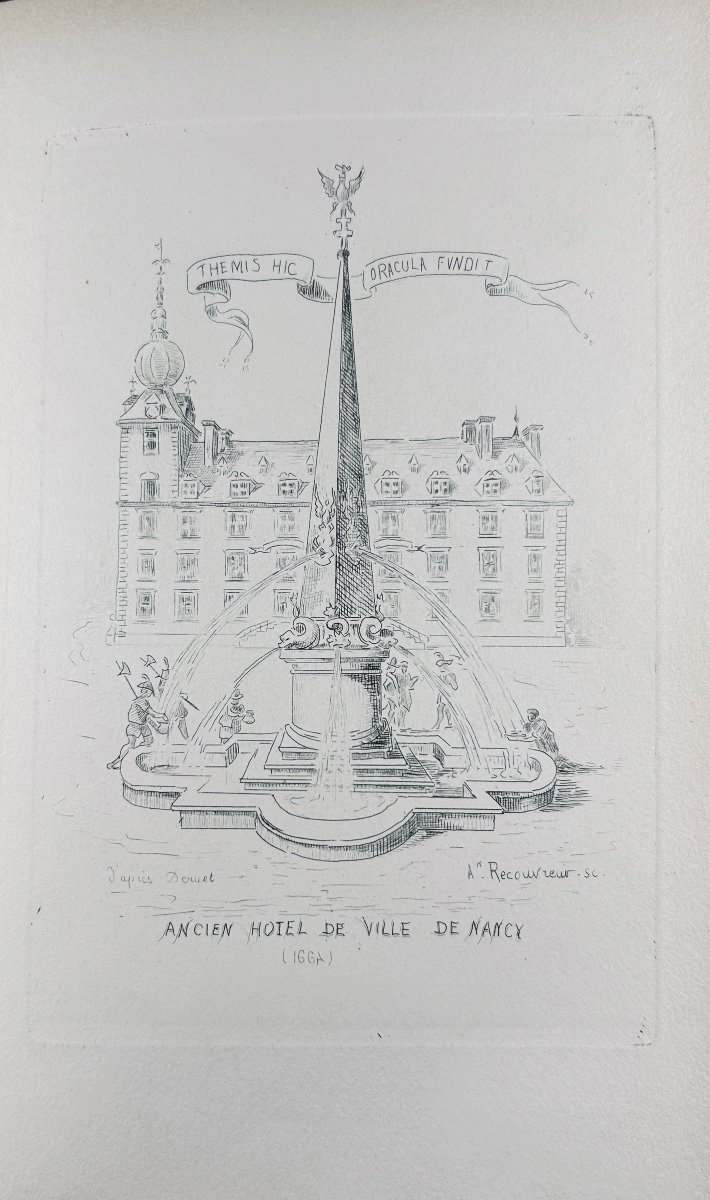 Thomas (stanislas) - Retrospective Studies. Nancy. Before And After 1830. Crépin Leblond, 1892.-photo-4