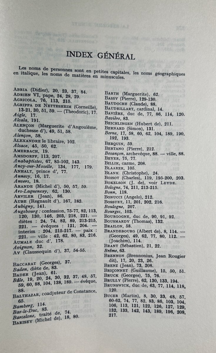 Tribout De Morembert - The Reformation In Metz. Lutheranism And Calvinism. 1969, 2 Paperback Volumes.-photo-3