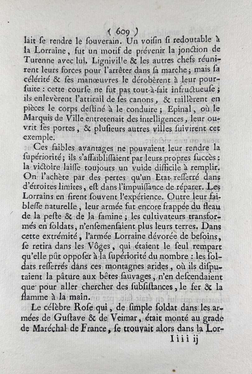 Turpin - History Or Historical Eulogy Of Philippe-emmanuel Count Of Ligniville. 1776, Paperback.-photo-3