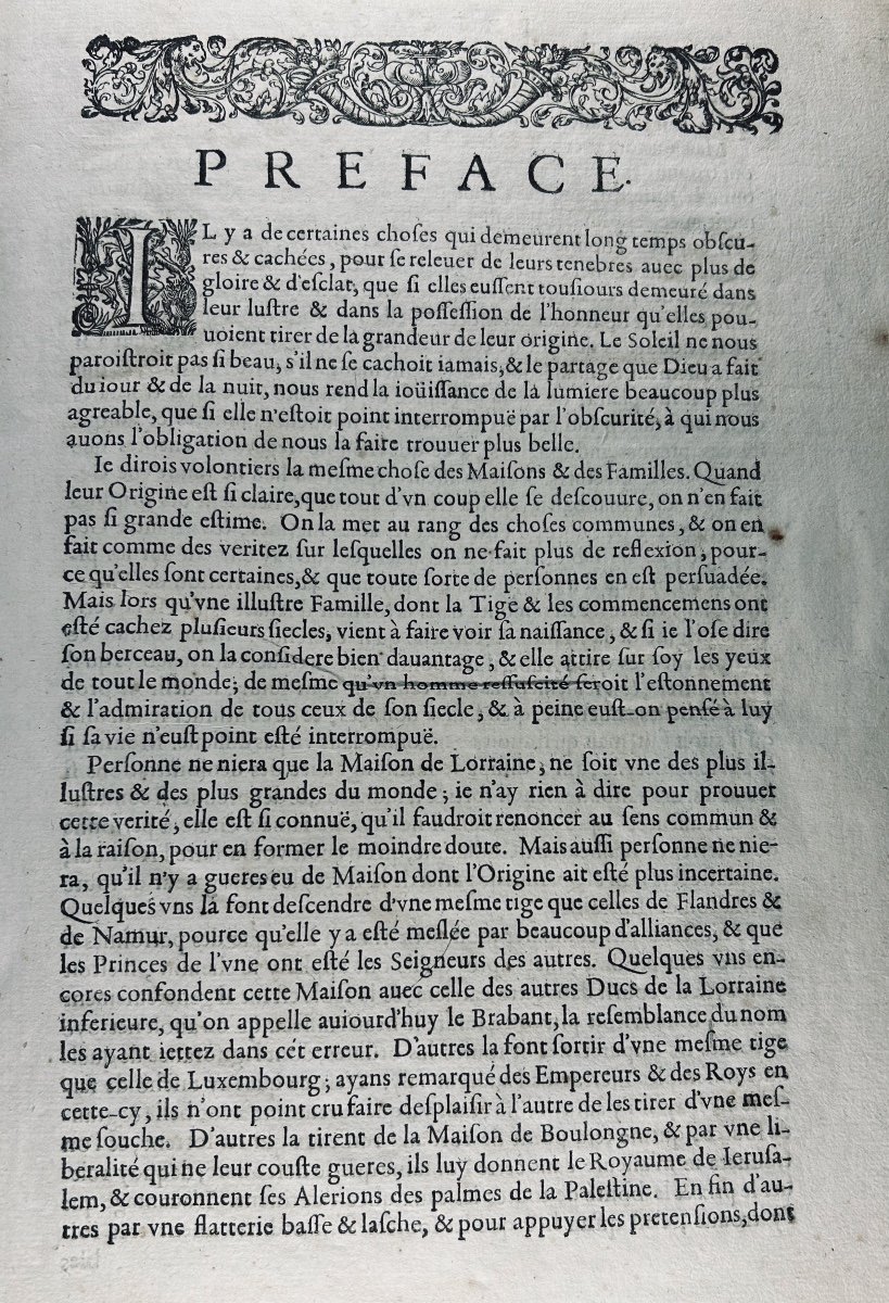 [vignier] - The True Origin Of The Very Illustrious Houses Of Alsace And Lorraine. 1649.-photo-3