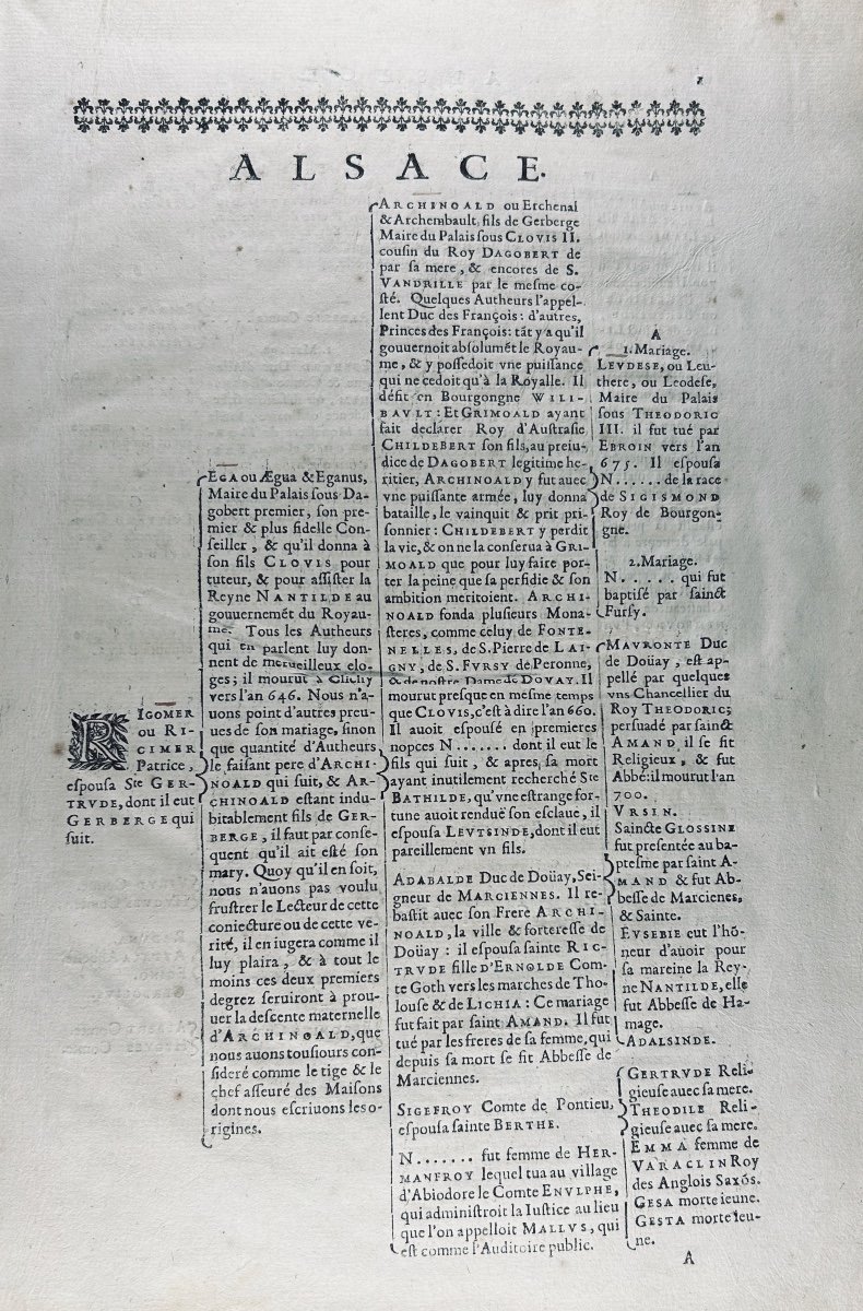 [VIGNIER] - La Véritable origine des très illustres maisons d'Alsace, de Lorraine. 1649.-photo-1