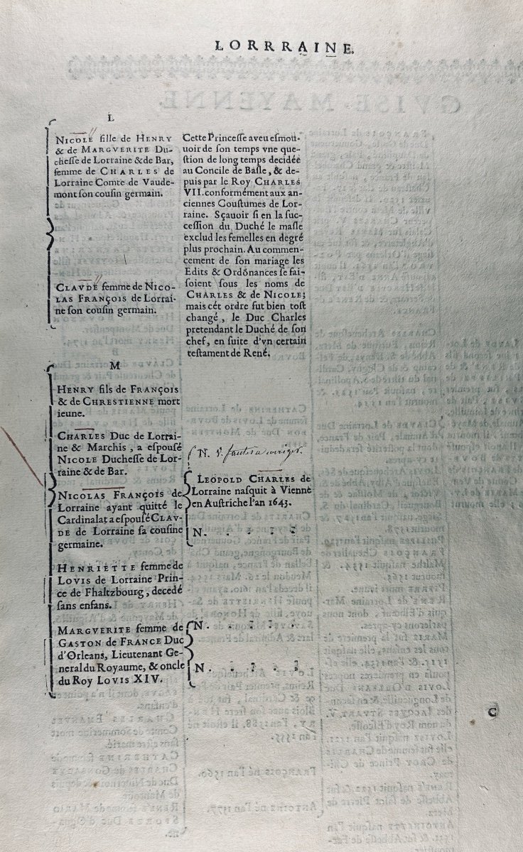 [vignier] - The True Origin Of The Very Illustrious Houses Of Alsace And Lorraine. 1649.-photo-2