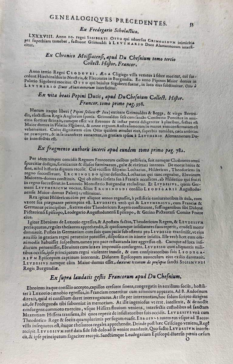 [VIGNIER] - La Véritable origine des très illustres maisons d'Alsace, de Lorraine. 1649.-photo-5