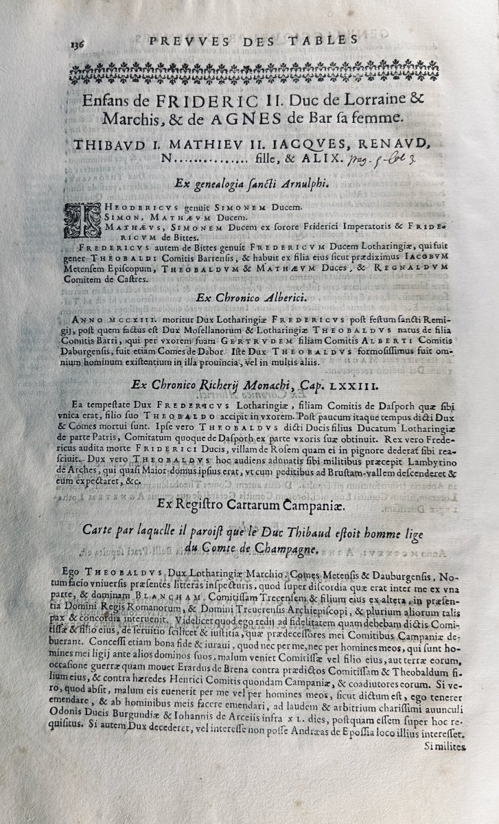 [vignier] - The True Origin Of The Very Illustrious Houses Of Alsace And Lorraine. 1649.-photo-6