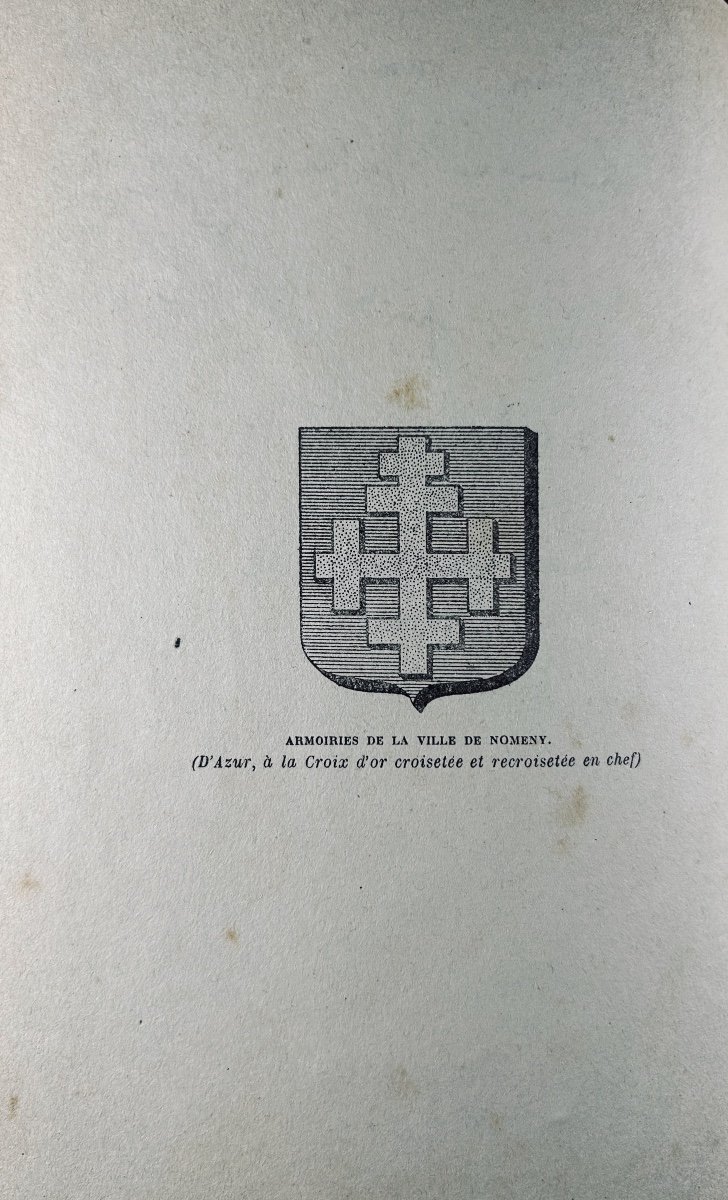 VIRIOT (André) - Les Allemands à Nomeny (Aout 1914). Rigot, 1916, reliure demi-toile d'époque.-photo-2