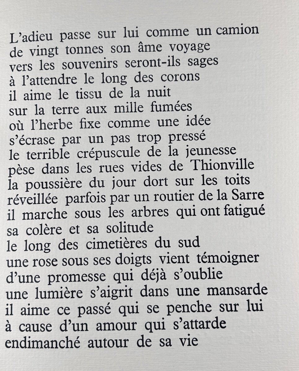 Vodaine (jean) - Serenade For A Sleeping Dog. Metz, Dire, 1979, Paperback, Illustrated By André.-photo-3