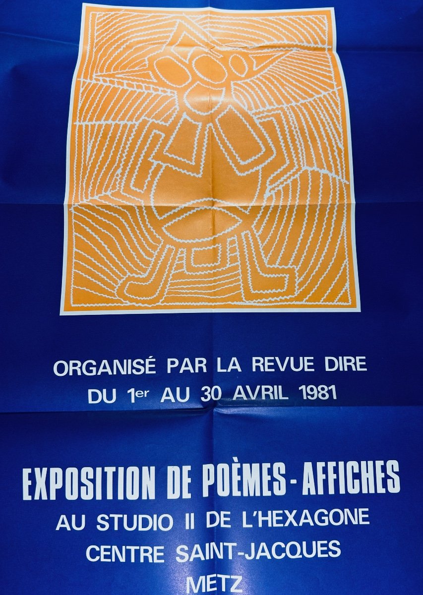 VODAINE (Jean) - Revue européenne de poésie Dire n° 31. Rue des Allemands, Chez Vodaine, 1980.-photo-2