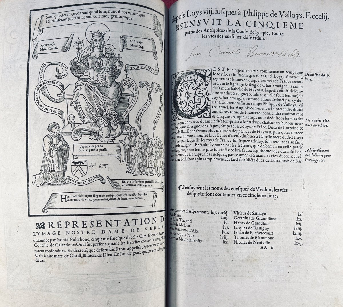 Wasserbourg (richard De) - First And Second Volume Of The Antiquities Of Belgian Gaul. 1549.-photo-2