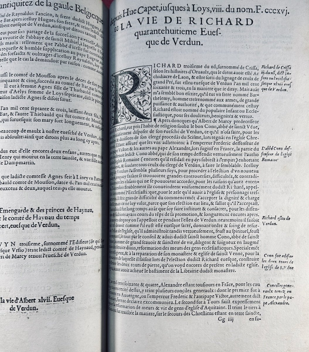 Wasserbourg (richard De) - First And Second Volume Of The Antiquities Of Belgian Gaul. 1549.-photo-4