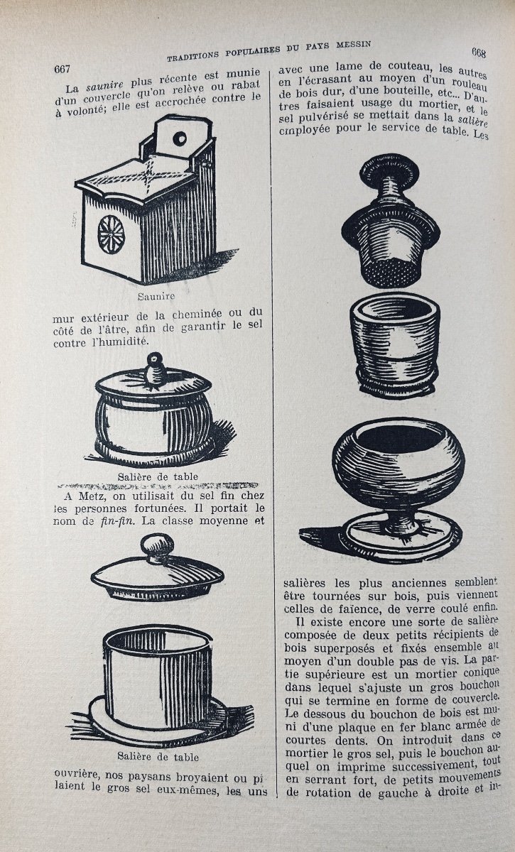 Westphalen (r. De) - Small Dictionary Of Popular Traditions Of Metz. 1934, Paperback.-photo-7