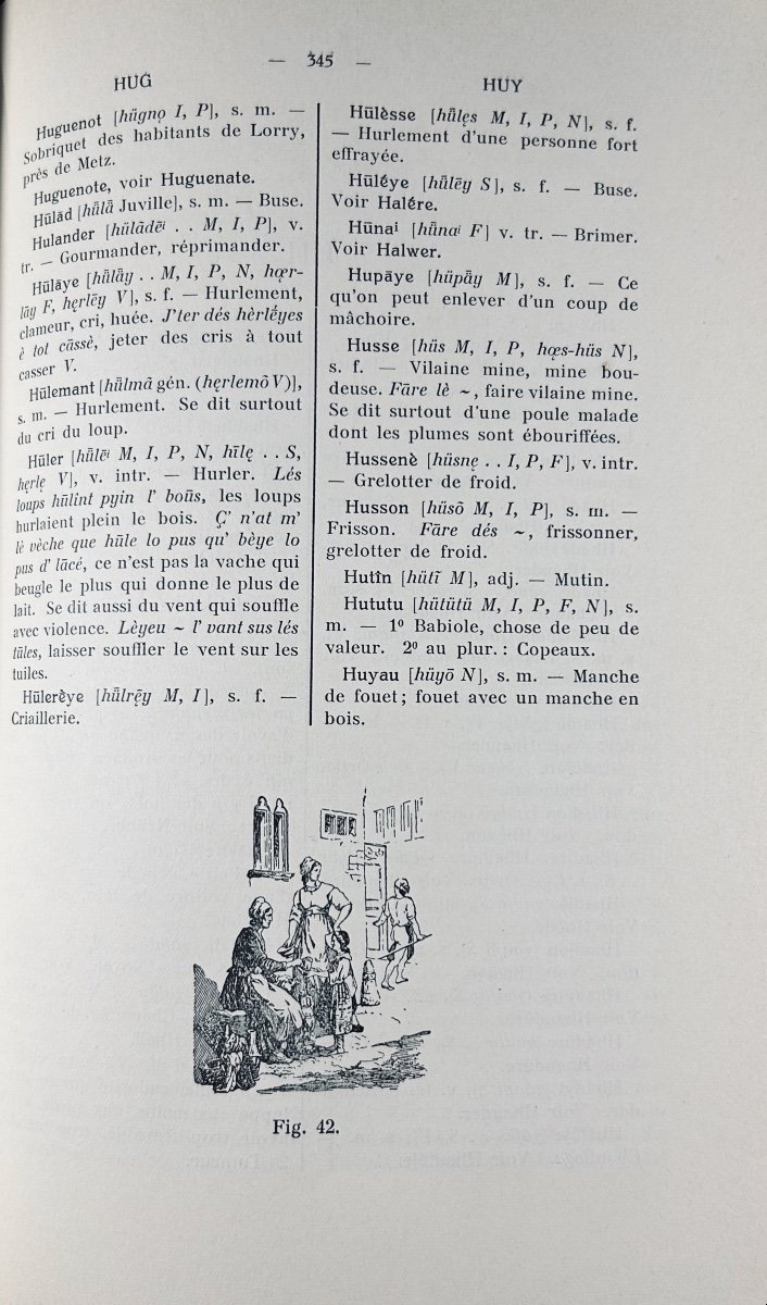 ZÉLIQZON (Léon) - Dictionnaire des patois romans de la Moselle. Strasbourg, 1924, broché.-photo-5