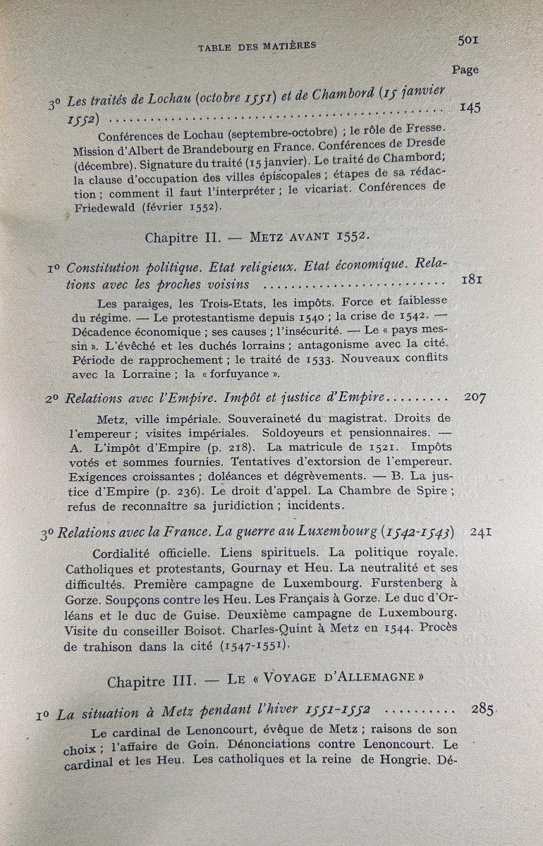 Zeller (gaston) - The Reunion Of Metz With France (1552-1648). Les Belles Lettres, 1926, Paperback.-photo-4