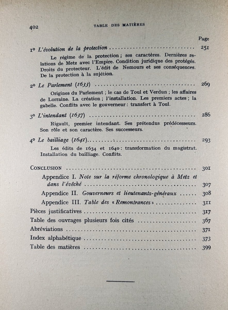 Zeller (gaston) - The Reunion Of Metz With France (1552-1648). Les Belles Lettres, 1926, Paperback.-photo-7