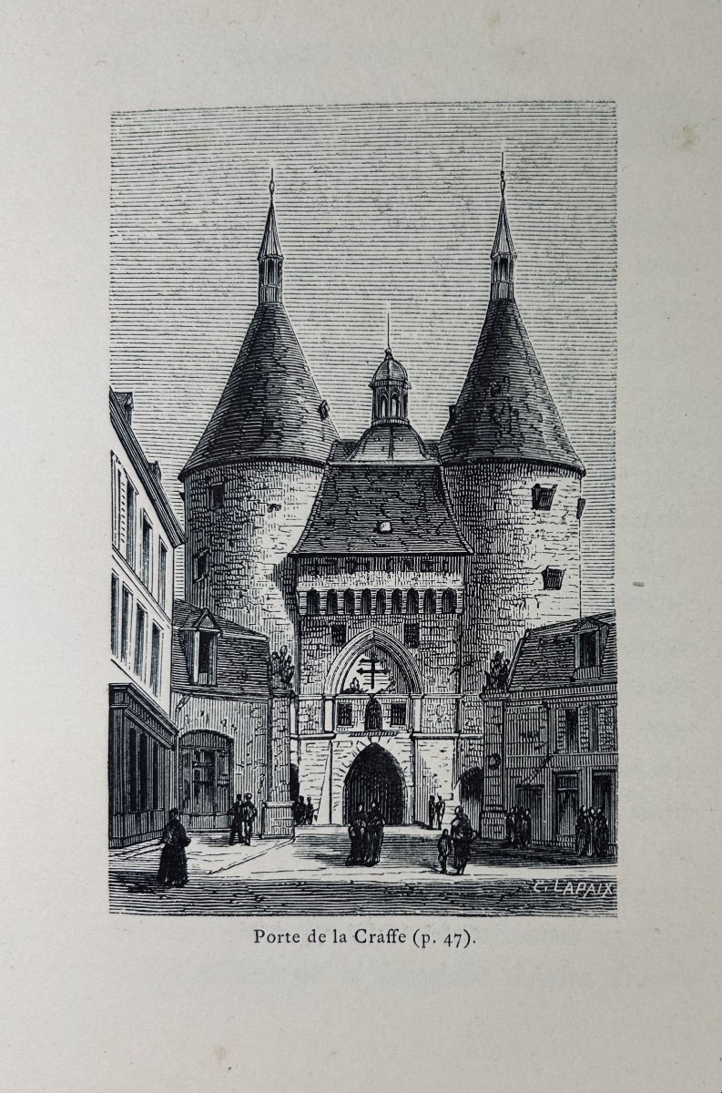 LAPAIX - Description illustrée de Nancy et de ses environs. Berger-Levrault, 1874. Broché.-photo-4