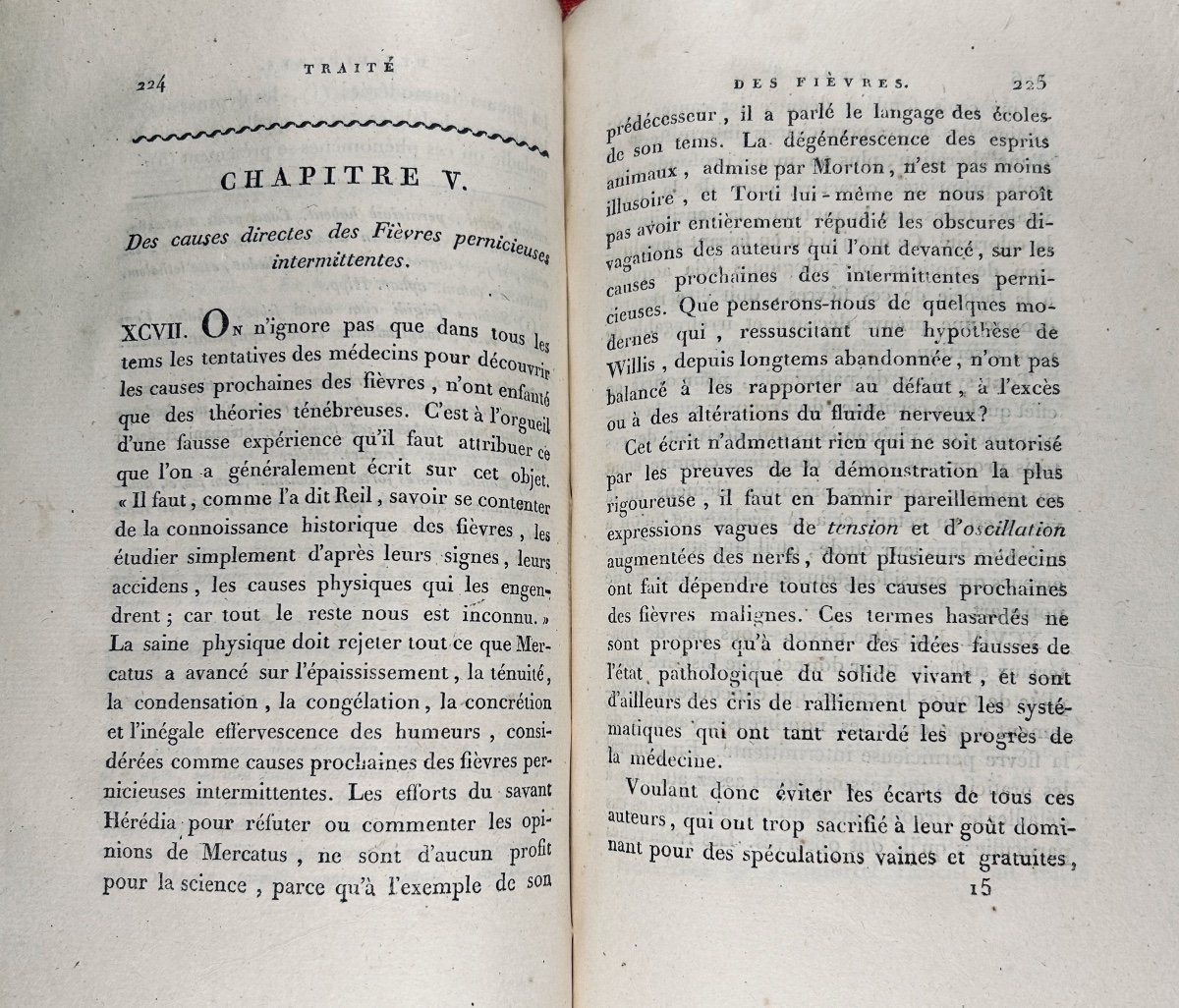 Alibert (j.-l.) - Treatise On Intermittent Pernicious Fevers. Caille And Ravier, 1809.-photo-5