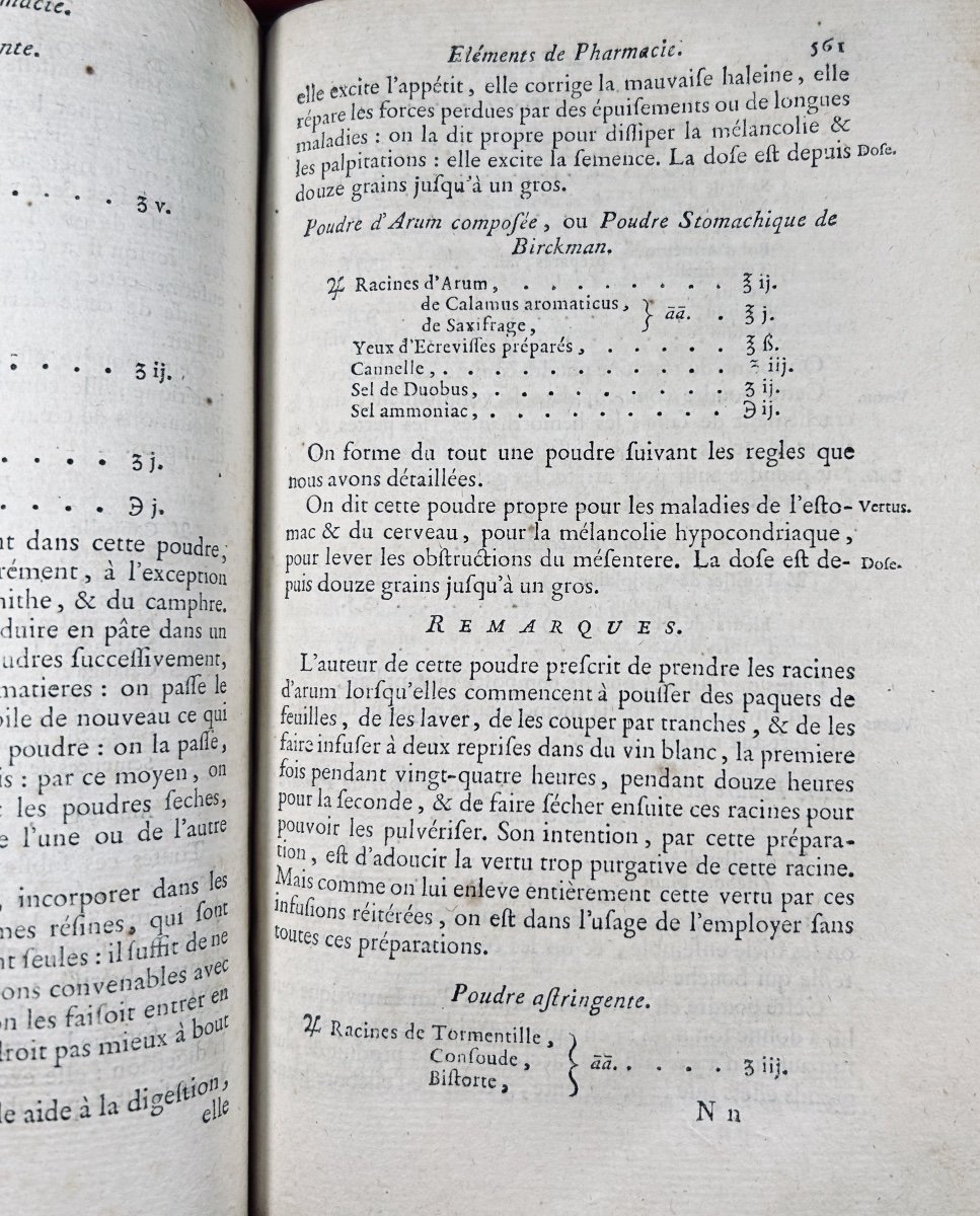 BAUMÉ - Éléments de pharmacie théorique et pratique. Chez Simon, 1784, reliure d'époque.-photo-3