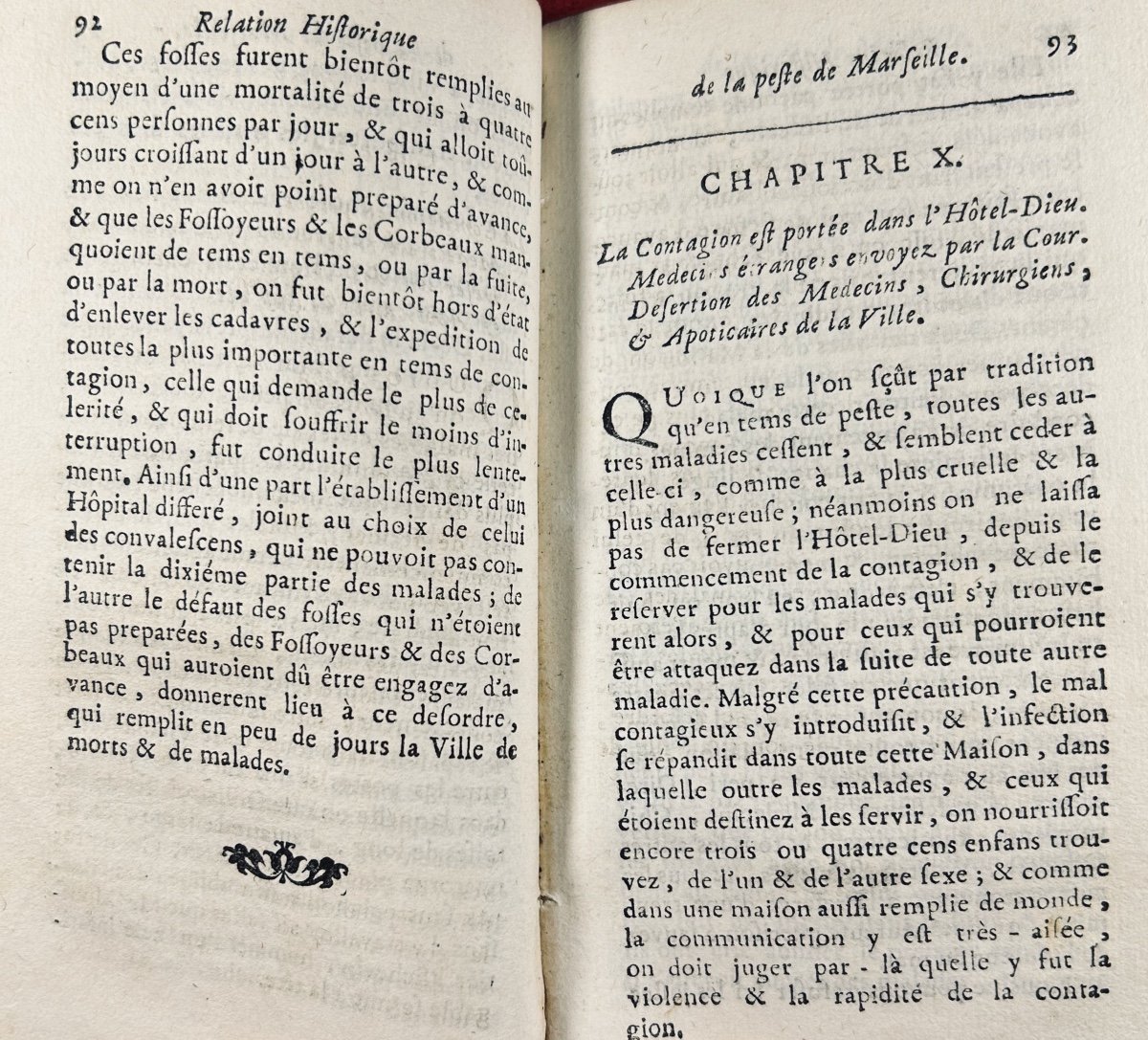 [bertrand] - Historical Account Of Everything That Happened In Marseille During The Plague. 1723.-photo-4