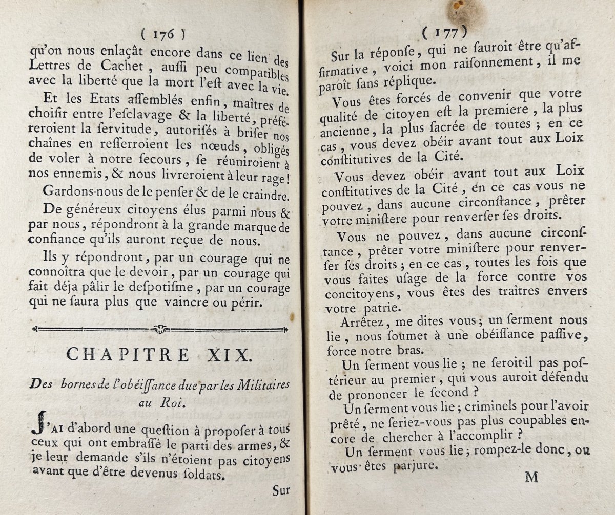 [BOSQUILLON (Charles-Pierre)] - Code national dédié aux États-Généraux. Genève, 1788, relié.-photo-5