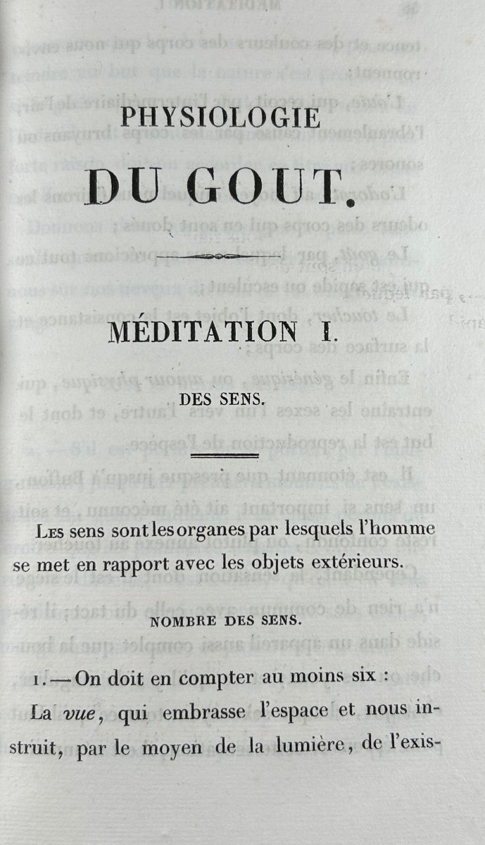 [brillat Savarin] - The Physiology Of Taste Or Meditations On Transcendent Gastronomy. 1834.-photo-1