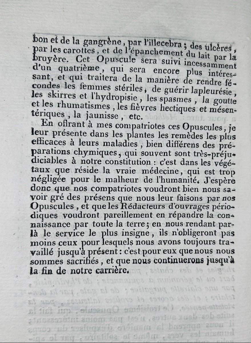 BUC'HOZ (Joseph Pierre) - Guérisons expérimentées. Chez  Buc'Hoz, 1805, cartonnage d'époque.-photo-1