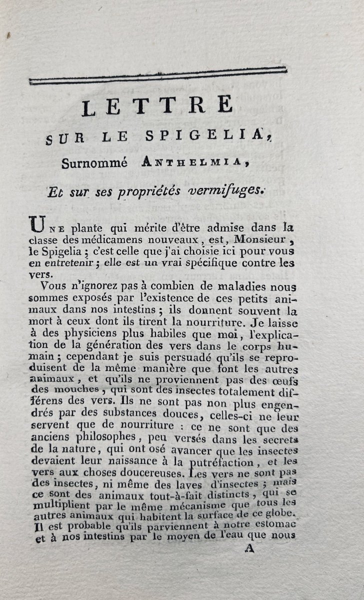 BUC'HOZ (Joseph Pierre) - Guérisons expérimentées. Chez  Buc'Hoz, 1805, cartonnage d'époque.-photo-2