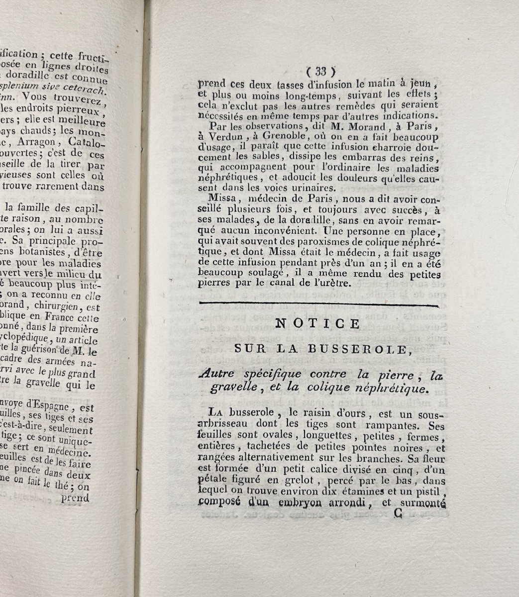 BUC'HOZ (Joseph Pierre) - Guérisons expérimentées. Chez  Buc'Hoz, 1805, cartonnage d'époque.-photo-4