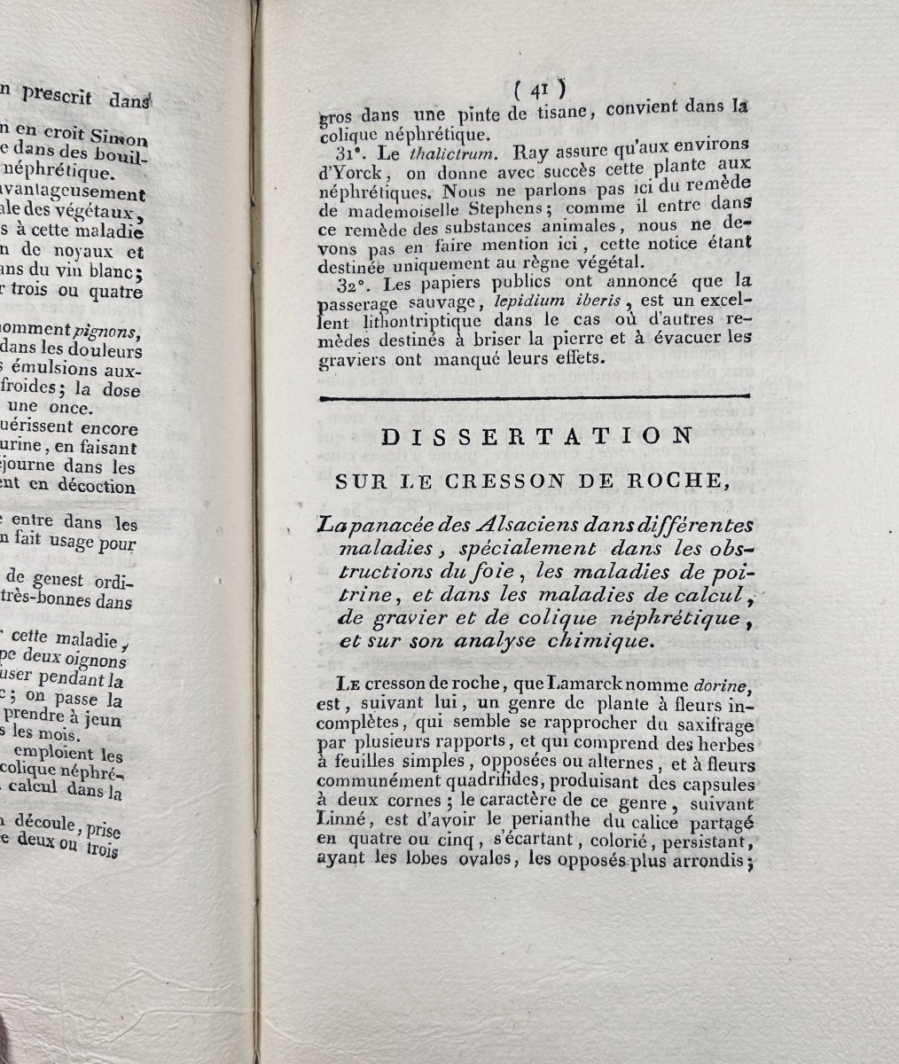 BUC'HOZ (Joseph Pierre) - Guérisons expérimentées. Chez  Buc'Hoz, 1805, cartonnage d'époque.-photo-5