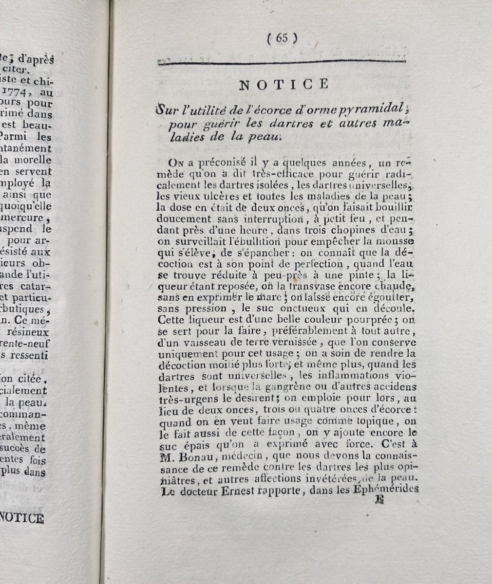 BUC'HOZ (Joseph Pierre) - Guérisons expérimentées. Chez  Buc'Hoz, 1805, cartonnage d'époque.-photo-6