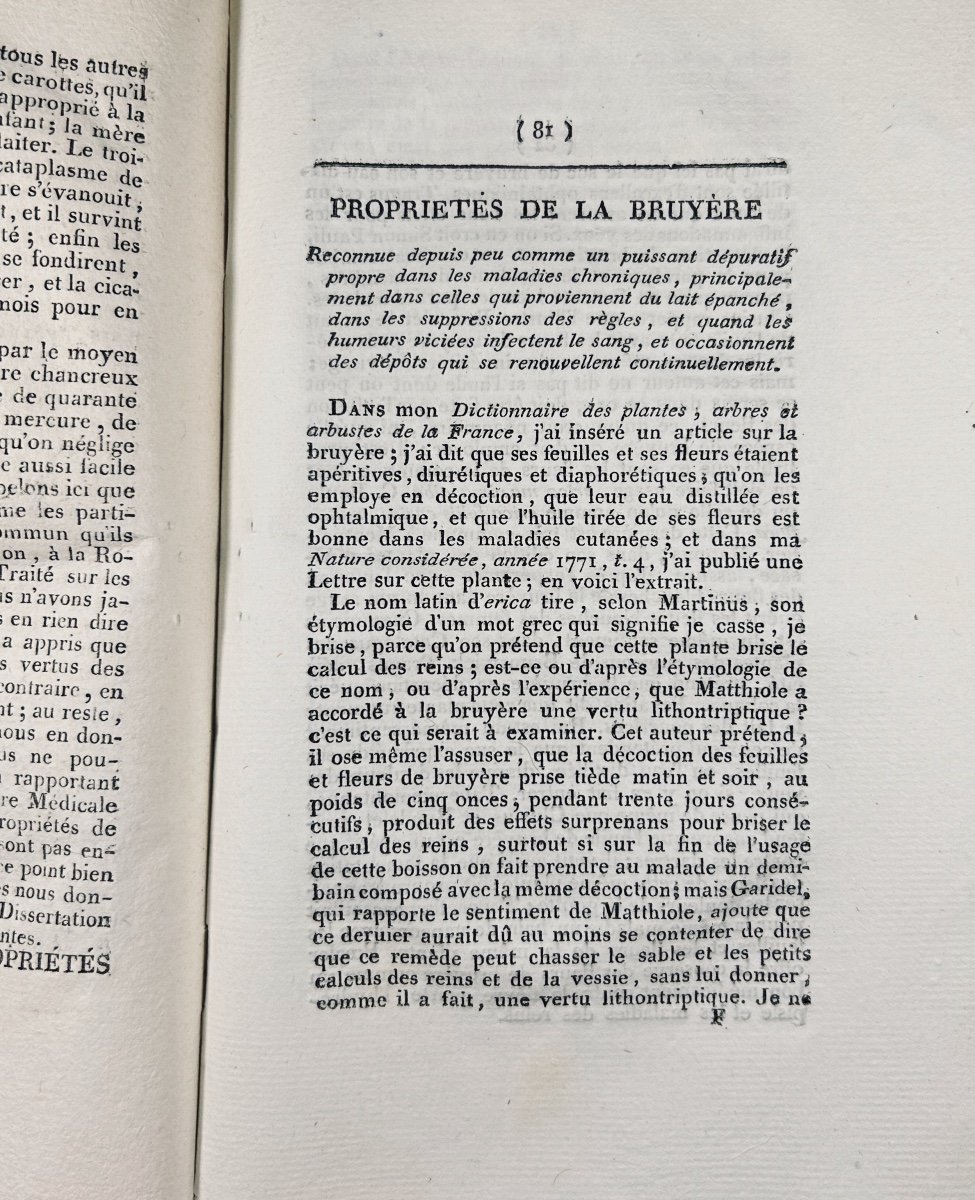 BUC'HOZ (Joseph Pierre) - Guérisons expérimentées. Chez  Buc'Hoz, 1805, cartonnage d'époque.-photo-7