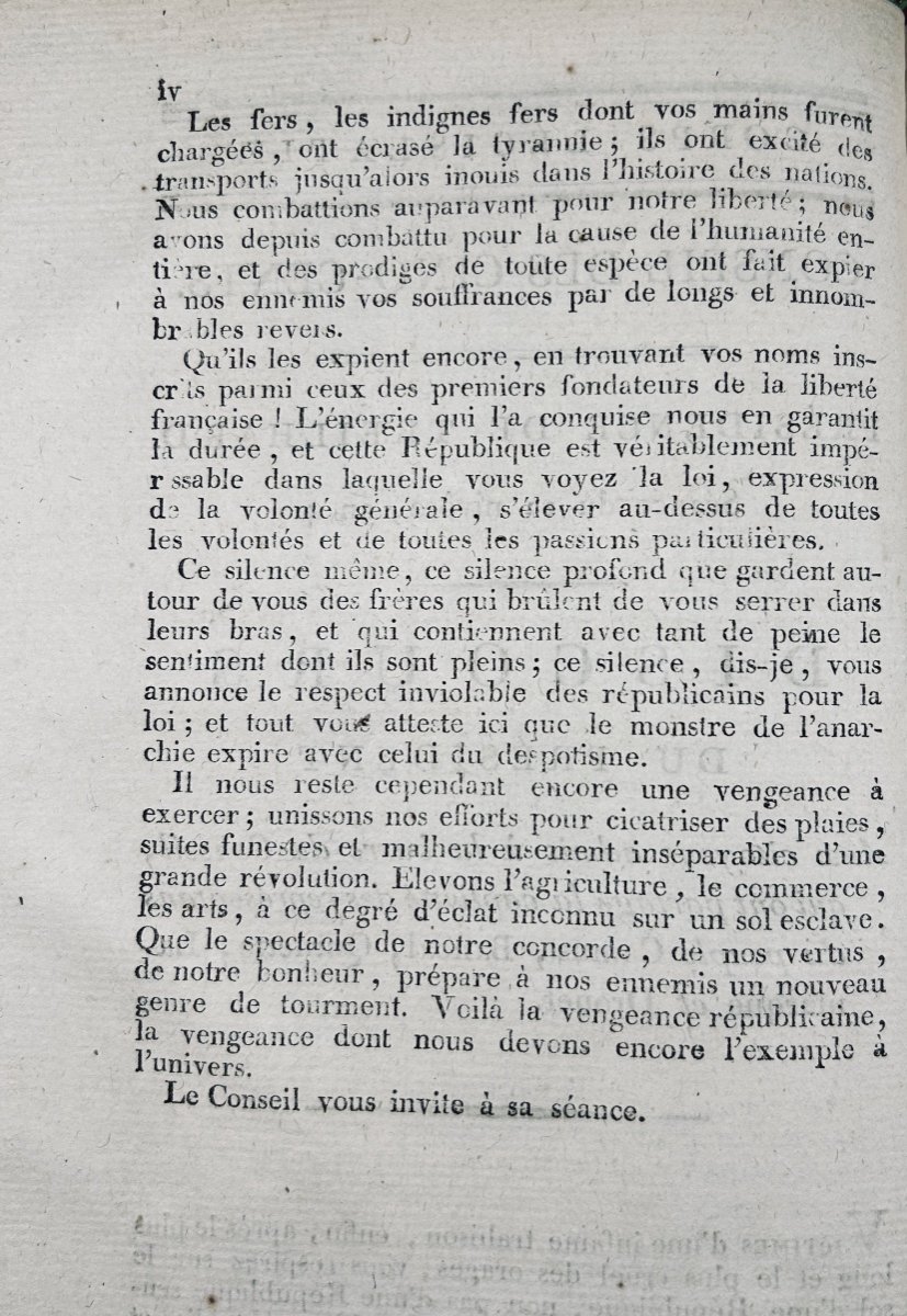 CAMUS - BANCAL - QUINETTE - LAMARQUE - DROUET - Rapports des représentants du peuple. 1796.-photo-4