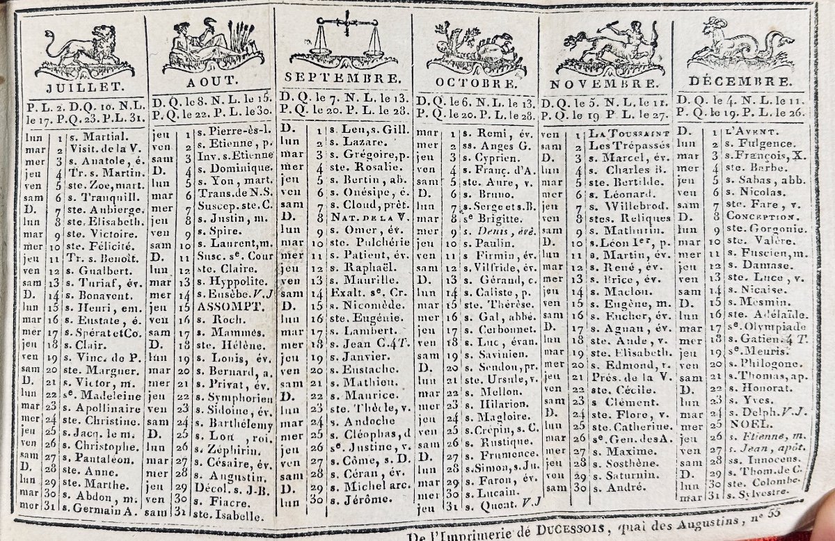 Colifichet. Paris, Louis Janet, 1833 ; in-32, 2 planches et 6 gravures. Cartonnage d'époque.-photo-3